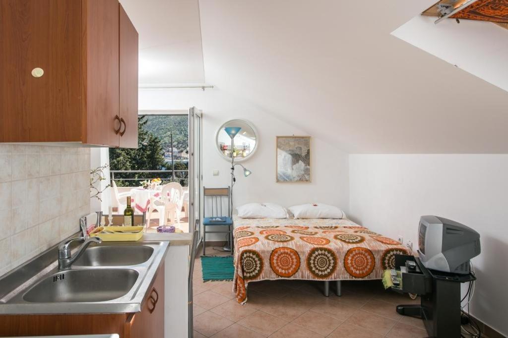 Apartments Tramonto Zaton  Kamer foto